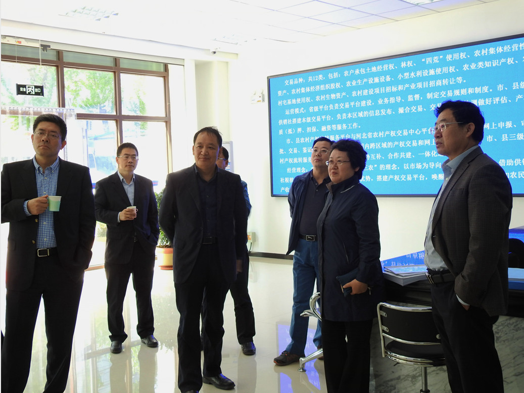 全國供銷總社、中國農(nóng)資集團領(lǐng)導(dǎo)蒞臨中心考察工作